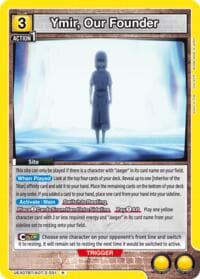 Ymir, Our Founder - UEX07BT: Attack on Titan Vol. 2 - Union Arena card