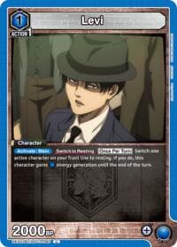 Levi (040) - UEX07BT: Attack on Titan Vol. 2 - Union Arena card