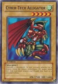 Cyber-Tech Alligator - Legendary Collection 4: Joey's World - YuGiOh card