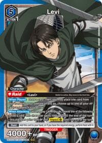 Levi (042) - UEX07BT: Attack on Titan Vol. 2 - Union Arena card