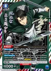 Levi (042) (SR**) - UEX07BT: Attack on Titan Vol. 2 - Union Arena card