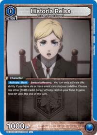 Historia Reiss (044) - UEX07BT: Attack on Titan Vol. 2 - Union Arena card
