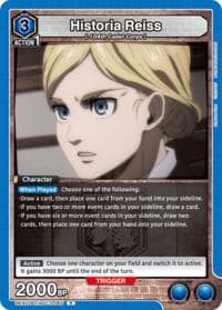 Historia Reiss (045) - UEX07BT: Attack on Titan Vol. 2 - Union Arena card