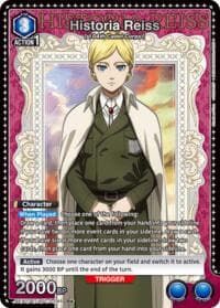 Historia Reiss (045) (R*) - UEX07BT: Attack on Titan Vol. 2 - Union Arena card