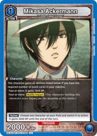 Mikasa Ackermann (046) - UEX07BT: Attack on Titan Vol. 2 - Union Arena card
