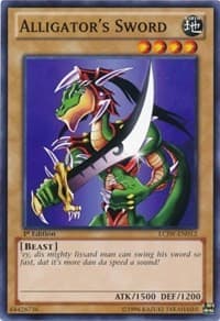 Alligator's Sword - Legendary Collection 4: Joey's World - YuGiOh card