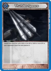 Thunder Spears - UEX07BT: Attack on Titan Vol. 2 - Union Arena card