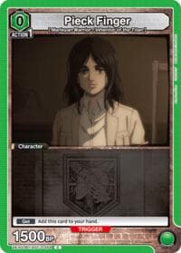 Pieck Finger (054) - UEX07BT: Attack on Titan Vol. 2 - Union Arena card