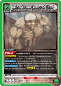 Reiner Braun (Armored Titan) (060) - UEX07BT: Attack on Titan Vol. 2 - Union Arena card