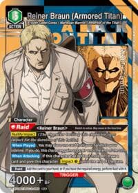 Reiner Braun (Armored Titan) (060) (R*) - UEX07BT: Attack on Titan Vol. 2 - Union Arena card