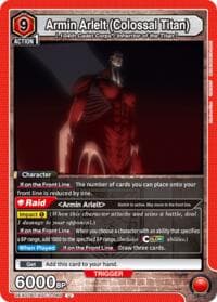 Armin Arlelt (Colossal Titan) (069) - UEX07BT: Attack on Titan Vol. 2 - Union Arena card