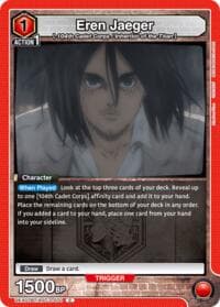 Eren Jaeger (070) - UEX07BT: Attack on Titan Vol. 2 - Union Arena card