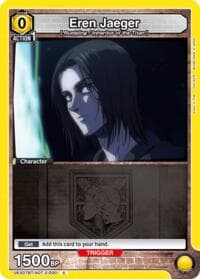 Eren Jaeger (020) (Box Topper Foil) - UEX07BT: Attack on Titan Vol. 2 - Union Arena card
