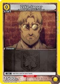 Zeke Jaeger (023) (Box Topper Foil) - UEX07BT: Attack on Titan Vol. 2 - Union Arena card