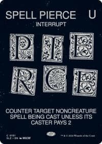 Spell Pierce (0151) - Secret Lair x MSCHF: The Zeta Set - Magic: The Gathering card