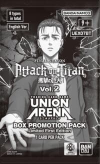 Attack on Titan Vol. 2 - Box Promotion Pack - UEX07BT: Attack on Titan Vol. 2 - Union Arena card