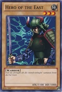 Hero of the East - Legendary Collection 4: Joey's World - YuGiOh card