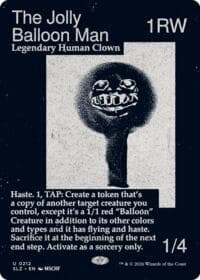 The Jolly Balloon Man (0212) - Secret Lair x MSCHF: The Zeta Set - Magic: The Gathering card
