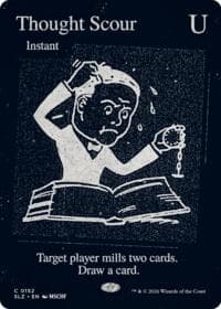 Thought Scour (0152) - Secret Lair x MSCHF: The Zeta Set - Magic: The Gathering card