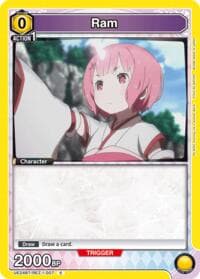 Ram (007) (Box Topper Foil) - UE24BT: Re:ZERO -Starting Life in Another World- - Union Arena card