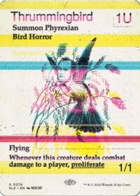Thrummingbird (0274) - Secret Lair x MSCHF: The Zeta Set - Magic: The Gathering card