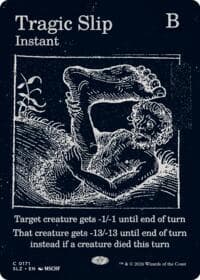 Tragic Slip (0171) - Secret Lair x MSCHF: The Zeta Set - Magic: The Gathering card