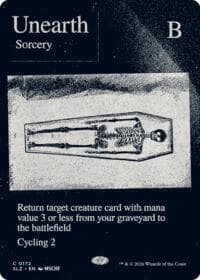 Unearth (0172) - Secret Lair x MSCHF: The Zeta Set - Magic: The Gathering card