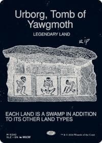 Urborg, Tomb of Yawgmoth (0242) - Secret Lair x MSCHF: The Zeta Set - Magic: The Gathering card