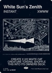 White Sun's Zenith (0133) - Secret Lair x MSCHF: The Zeta Set - Magic: The Gathering card