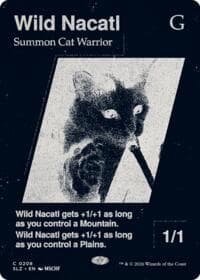 Wild Nacatl (0208) - Secret Lair x MSCHF: The Zeta Set - Magic: The Gathering card