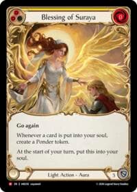 Blessing of Suraya - Usurp the Shadow Throne - Flesh and Blood TCG card
