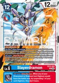 Slayerdramon - Chivalrous XIII - Digimon Card Game card
