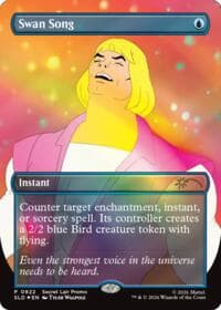 Swan Song (0922) - Secret Lair Drop Series - Magic: The Gathering card