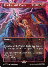 Crackle with Power - Secret Lair Drop Series - Magic: The Gathering card
