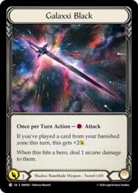 Galaxxi Black - Silver Age: Usurp the Shadow Throne - Flesh and Blood TCG card