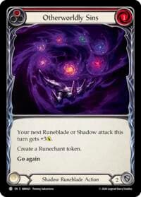 Otherworldly Sins - Silver Age: Usurp the Shadow Throne - Flesh and Blood TCG card
