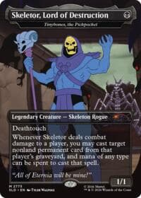 Skeletor, Lord of Destruction - Tinybones, the Pickpocket - Secret Lair Drop Series - Magic: The Gathering card