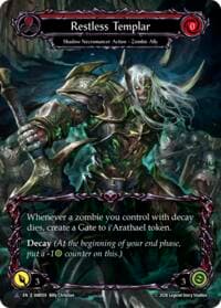 Restless Templar (Marvel) - Usurp the Shadow Throne - Flesh and Blood TCG card