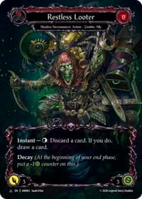 Restless Looter (Marvel) - Usurp the Shadow Throne - Flesh and Blood TCG card