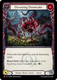 Devouring Doomwake - Usurp the Shadow Throne - Flesh and Blood TCG card