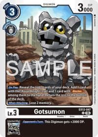 Gotsumon - Chivalrous XIII - Digimon Card Game card