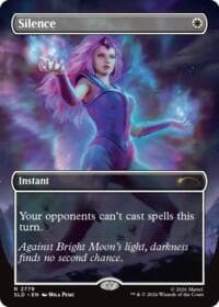 Silence (2779) - Secret Lair Drop Series - Magic: The Gathering card