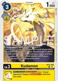Kudamon - Chivalrous XIII - Digimon Card Game card