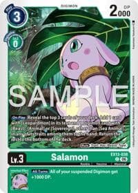 Salamon - Chivalrous XIII - Digimon Card Game card