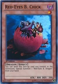 Red-Eyes B. Chick - Legendary Collection 4: Joey's World - YuGiOh card
