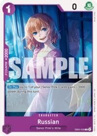 Russian - Extra Booster: One Piece Heroines Edition Vol. 2 - One Piece Card Game card