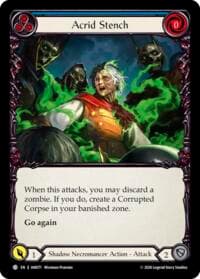 Acrid Stench (Blue) - Usurp the Shadow Throne - Flesh and Blood TCG card