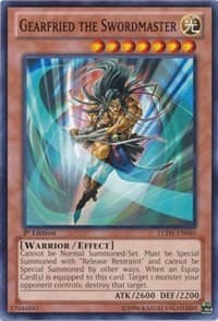 Gearfried the Swordmaster - Legendary Collection 4: Joey's World - YuGiOh card