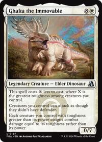 Ghalta the Immovable - Reality Fracture - Magic: The Gathering card