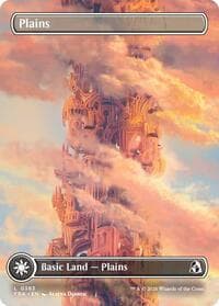 Plains (Borderless) (0383) - Reality Fracture - Magic: The Gathering card